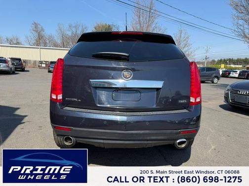 Sapphire Blue Metallic 2014 Cadillac SRX Luxury Collection