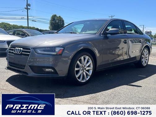 Monsoon Gray Metallic 2013 Audi A4 2.0T Premium Plus quattro