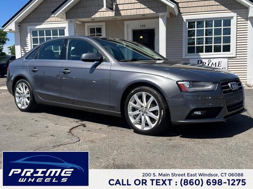 Monsoon Gray Metallic 2013 Audi A4 2.0T Premium Plus quattro