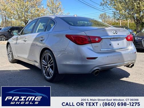 Liquid Platinum 2014 INFINITI Q50 Sport