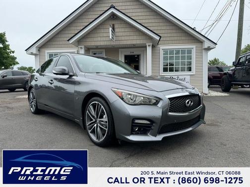 Graphite Shadow 2014 INFINITI Q50 Sport