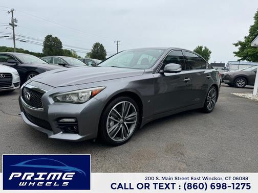 Graphite Shadow 2014 INFINITI Q50 Sport