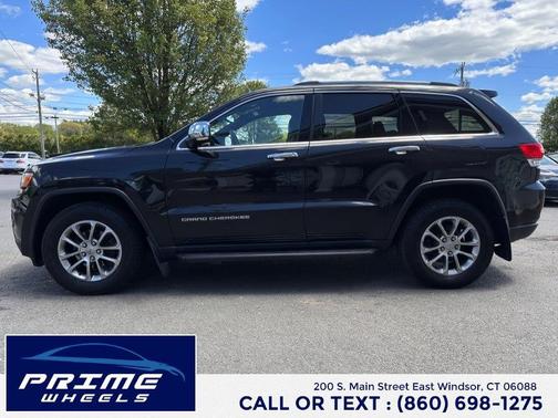 Brilliant Black Crystal Pearlcoat 2015 Jeep Grand Cherokee Limited