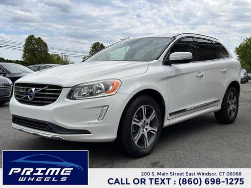 Crystal White Pearl 2014 Volvo XC60 T6 R-Design Premier Plus