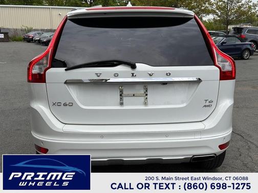 Crystal White Pearl 2014 Volvo XC60 T6 R-Design Premier Plus