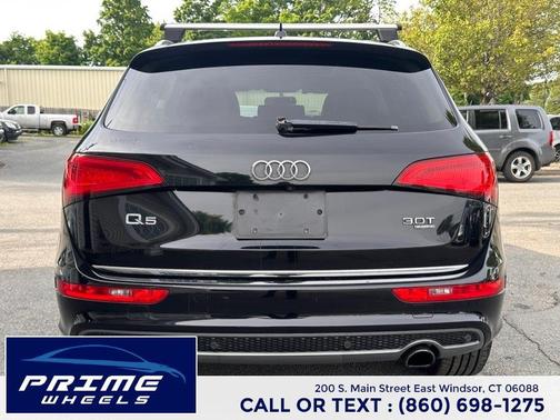 Brilliant Black 2015 Audi Q5 3.0T Premium Plus