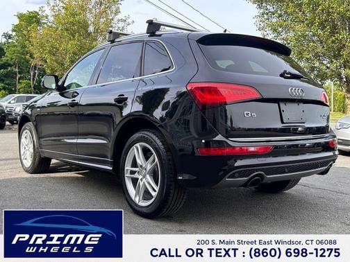 Brilliant Black 2015 Audi Q5 3.0T Premium Plus