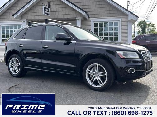 Brilliant Black 2015 Audi Q5 3.0T Premium Plus