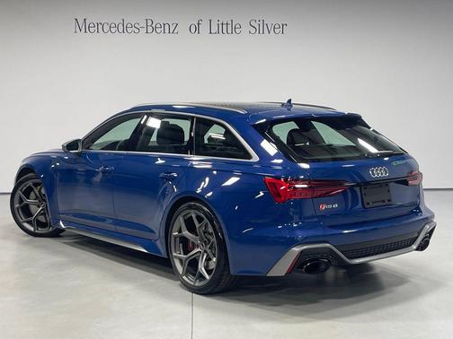 Blue 2025 Audi RS 6 Avant 4.0T