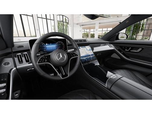 Black 2026 Mercedes-Benz S-Class 4MATIC