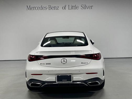 Polar White 2026 Mercedes-Benz CLE 300 4MATIC Coupe