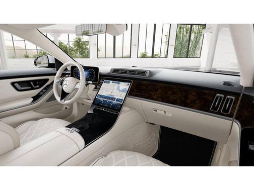 White 2026 Mercedes-Benz S-Class 4MATIC