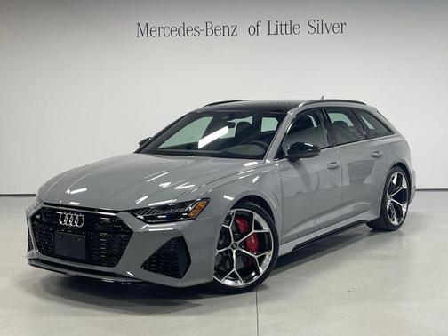 Gray 2026 Audi RS 6 Avant 4.0T