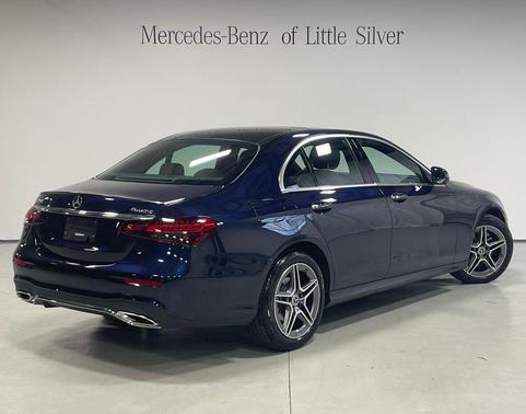 Nautical Blue 2022 Mercedes-Benz E-Class 4MATIC