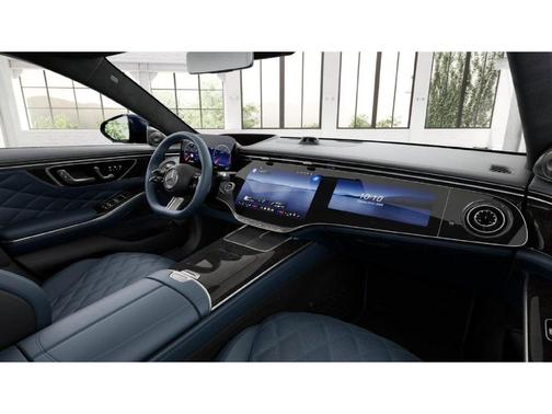 Blue 2027 Mercedes-Benz S-Class S 580 4MATIC