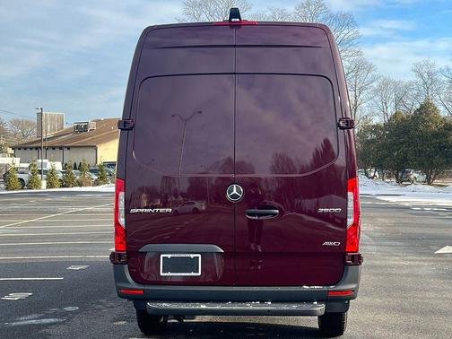 Red 2026 Mercedes-Benz Sprinter 2500 High Roof