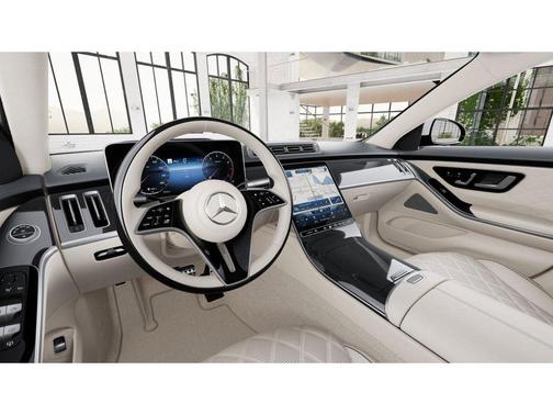 White 2026 Mercedes-Benz S-Class 4MATIC