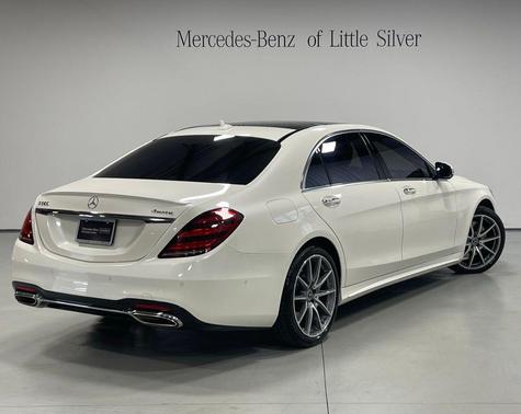 White 2019 Mercedes-Benz S-Class 4MATIC