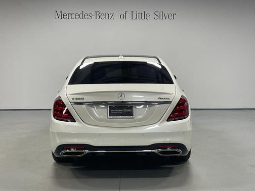 White 2019 Mercedes-Benz S-Class 4MATIC