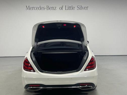 White 2019 Mercedes-Benz S-Class 4MATIC