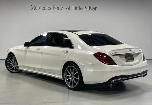 White 2019 Mercedes-Benz S-Class 4MATIC