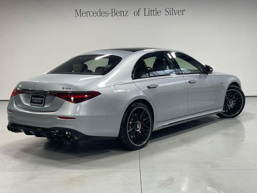 Silver 2024 Mercedes-Benz AMG S 63 E 4MATIC