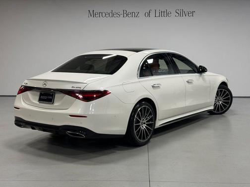 White 2022 Mercedes-Benz S-Class 4MATIC