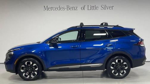 Sapphire Blue 2024 Kia Sportage X-Line