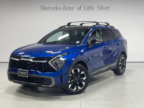 Sapphire Blue 2024 Kia Sportage X-Line