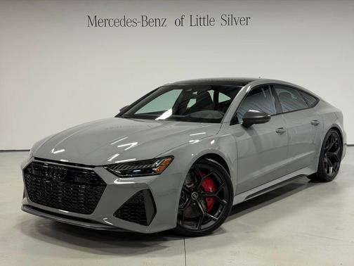 Gray 2026 Audi RS 7 4.0T Performance