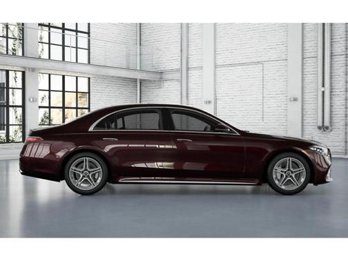 Red 2026 Mercedes-Benz S-Class 4MATIC