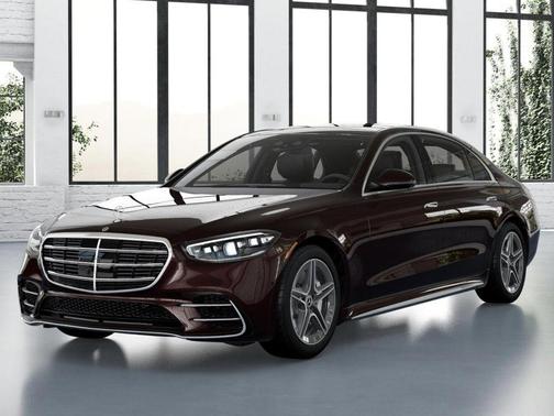 Red 2026 Mercedes-Benz S-Class 4MATIC