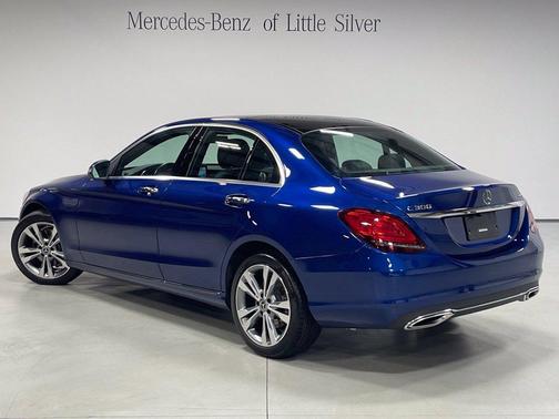 Blue 2020 Mercedes-Benz C-Class C 300 4MATIC