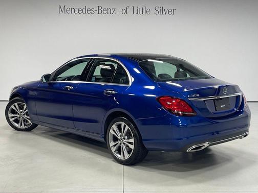 Blue 2020 Mercedes-Benz C-Class C 300 4MATIC