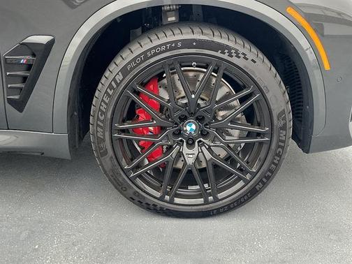 Gray Metallic 2024 BMW X5 M Competition