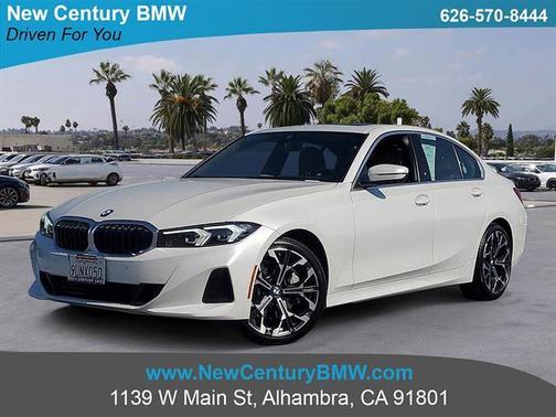 Mineral White Metallic 2025 BMW 330 i