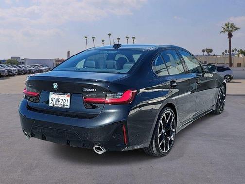 Black Sapphire Metallic 2025 BMW 330 i xDrive