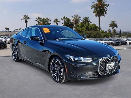 Black Sapphire Metallic 2025 BMW 430 i