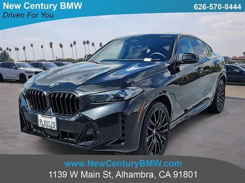 Black Sapphire Metallic 2024 BMW X6 xDrive40i