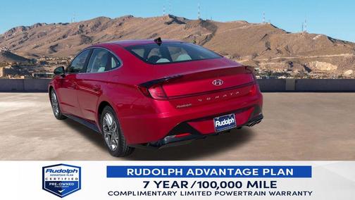 Calypso Red 2020 Hyundai SONATA SEL