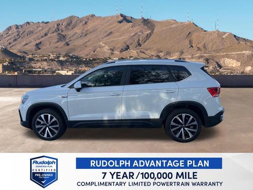 Pure White 2023 Volkswagen Taos 1.5T SE