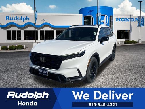 Platinum White Pearl 2026 Honda CR-V Hybrid Sport-L FWD SUV