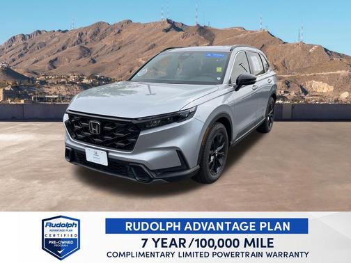 Gray 2024 Honda CR-V Hybrid Sport FWD