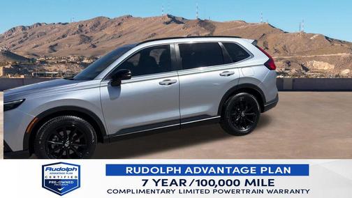 Gray 2024 Honda CR-V Hybrid Sport FWD