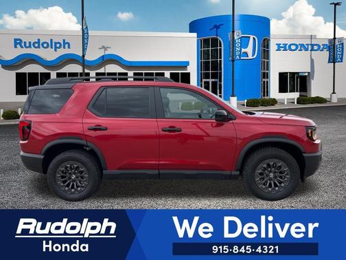 Radiant Red Metallic II 2026 Honda Passport AWD TrailSport