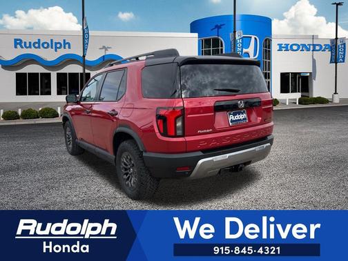 Radiant Red Metallic II 2026 Honda Passport AWD TrailSport