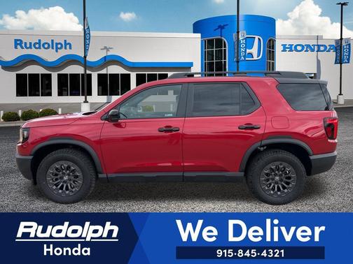 Radiant Red Metallic II 2026 Honda Passport AWD TrailSport