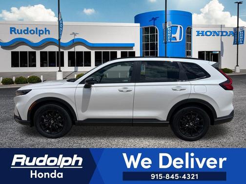 Platinum White Pearl 2026 Honda CR-V Hybrid Sport FWD