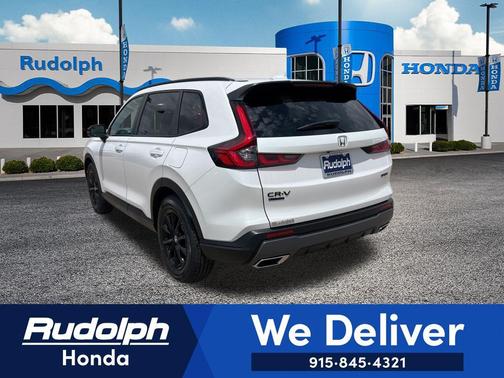 Platinum White Pearl 2026 Honda CR-V Hybrid Sport FWD