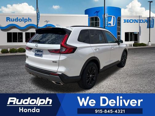 Platinum White Pearl 2026 Honda CR-V Hybrid Sport FWD